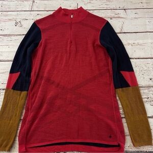 ISO Women’s Red and Black Sweater smartwool